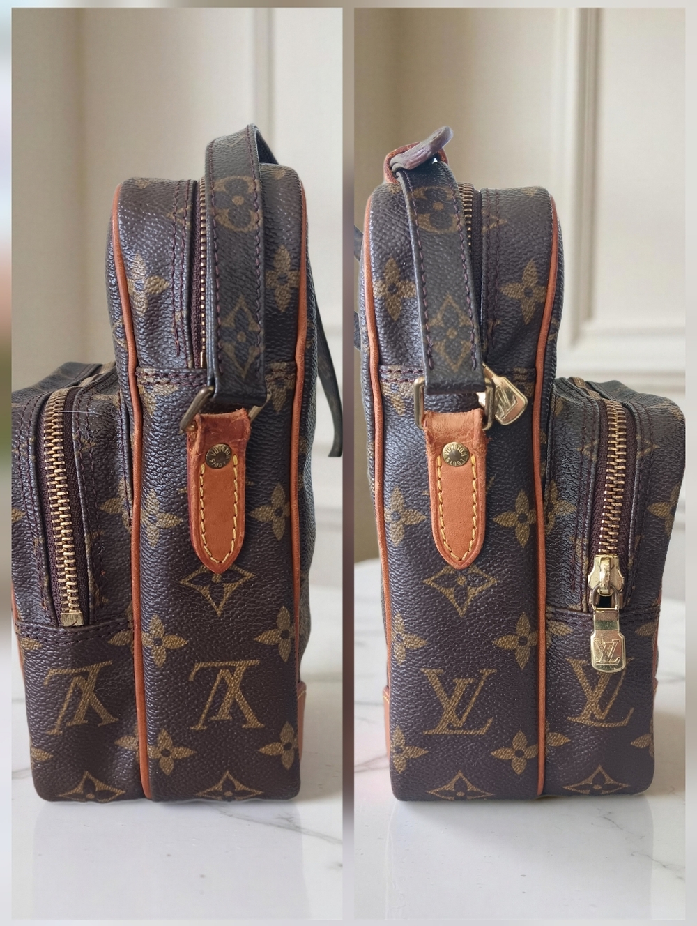 Louis Vuitton Monogram Amazon Crossbody Bag Vintage 1999 France - Picture 5 of 15
